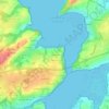 Mappa topografica Le Bas Bout, altitudine, rilievo