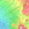 Mappa topografica Saint-Charles, altitudine, rilievo