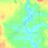 Mappa topografica Idaho, altitudine, rilievo