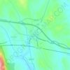 Mappa topografica Carrascosa del Campo, altitudine, rilievo