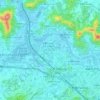 Mappa topografica 大元村, altitudine, rilievo