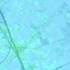 Mappa topografica Strooiendorp, altitudine, rilievo