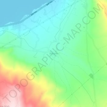 Mappa topografica Elmalık, altitudine, rilievo