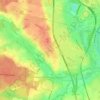 Mappa topografica Taisey, altitudine, rilievo