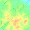 Mappa topografica Bradford, altitudine, rilievo