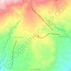 Mappa topografica Silangit, altitudine, rilievo