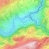 Mappa topografica Les Bassots, altitudine, rilievo