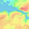 Mappa topografica Kerzalou, altitudine, rilievo