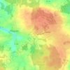 Mappa topografica Le Roha, altitudine, rilievo