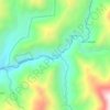 Mappa topografica Toche, altitudine, rilievo