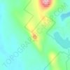 Mappa topografica Devils Hill, altitudine, rilievo