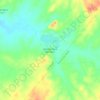 Mappa topografica Agrovila Serra Branca 2, altitudine, rilievo