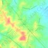 Mappa topografica Brooklin, altitudine, rilievo