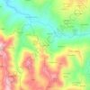 Mappa topografica Legoreccio, altitudine, rilievo