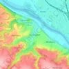 Mappa topografica Constappel, altitudine, rilievo