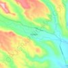Mappa topografica Actopan, altitudine, rilievo