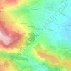 Mappa topografica Le Bousquet, altitudine, rilievo