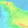 Mappa topografica Diar El Gharb 2, altitudine, rilievo