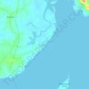 Mappa topografica Buenavista, altitudine, rilievo