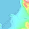 Mappa topografica Caleta Pan de Azúcar, altitudine, rilievo
