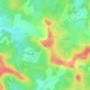 Mappa topografica Gonin, altitudine, rilievo
