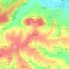 Mappa topografica La Mannetière, altitudine, rilievo