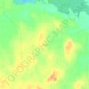 Mappa topografica McHarg, altitudine, rilievo
