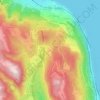 Mappa topografica Stropino, altitudine, rilievo
