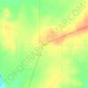 Mappa topografica Padgett, altitudine, rilievo
