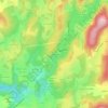 Mappa topografica Les Bariousses, altitudine, rilievo