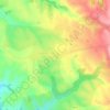 Mappa topografica Mas Viel, altitudine, rilievo