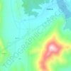 Mappa topografica 丰满区, altitudine, rilievo