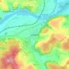 Mappa topografica Lengfeld, altitudine, rilievo