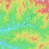 Mappa topografica 广货街镇, altitudine, rilievo