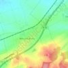 Mappa topografica Le Village, altitudine, rilievo