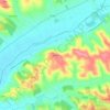Mappa topografica Esmes, altitudine, rilievo