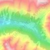 Mappa topografica Gries, altitudine, rilievo