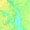 Mappa topografica Elizabeth Heights, altitudine, rilievo