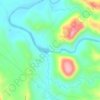 Mappa topografica Minalungao National Park, altitudine, rilievo