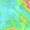 Mappa topografica Valle, altitudine, rilievo