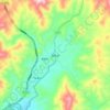 Mappa topografica 陈东乡, altitudine, rilievo