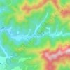 Mappa topografica 双林村, altitudine, rilievo