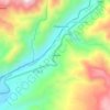 Mappa topografica Copalillo, altitudine, rilievo