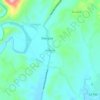 Mappa topografica Manganip, altitudine, rilievo