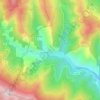 Mappa topografica Mas Supérieur, altitudine, rilievo
