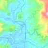 Mappa topografica Baugan, altitudine, rilievo