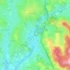 Mappa topografica La Rochelle, altitudine, rilievo