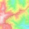 Mappa topografica Sinipsip, altitudine, rilievo