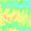 Mappa topografica Sandusky, altitudine, rilievo