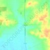 Mappa topografica Sacramento, altitudine, rilievo